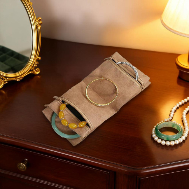 Jewelry Storage Bag Rings Earrings Bracelet Necklace Storage Pouch Foldable Zipper Closure Travel Jewelry Organizer Jewelry Storage Bag Rings Earrings Bracelet Necklace Storage Pouch Foldable Zipper Closure Travel Jewelry Organizer