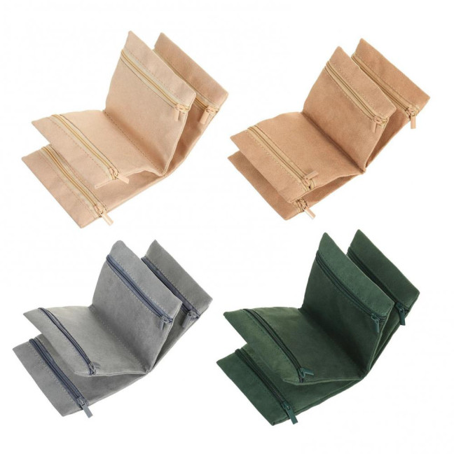 Jewelry Storage Bag Rings Earrings Bracelet Necklace Storage Pouch Foldable Zipper Closure Travel Jewelry Organizer Jewelry Storage Bag Rings Earrings Bracelet Necklace Storage Pouch Foldable Zipper Closure Travel Jewelry Organizer