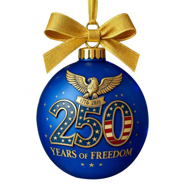 United States 250th Anniversary Ornament 250th Anniversary Acrylic Christmas Ball Ornament Patriotic Christmas Tree Hanging Decor United States 250th Anniversary Ornament 250th Anniversary Acrylic Christmas Ball Ornament Patriotic Christmas Tree Hanging Decor
