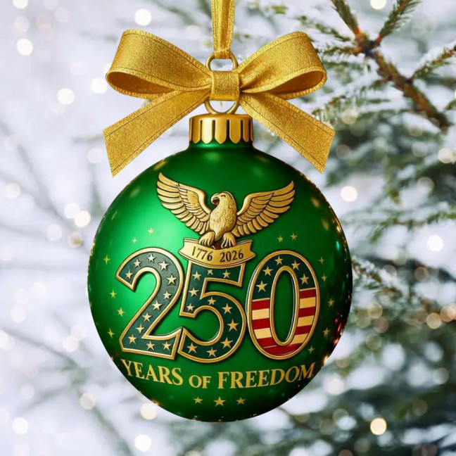 United States 250th Anniversary Ornament 250th Anniversary Acrylic Christmas Ball Ornament Patriotic Christmas Tree Hanging Decor United States 250th Anniversary Ornament 250th Anniversary Acrylic Christmas Ball Ornament Patriotic Christmas Tree Hanging Decor