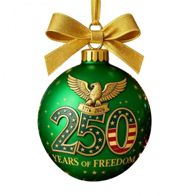 United States 250th Anniversary Ornament 250th Anniversary Acrylic Christmas Ball Ornament Patriotic Christmas Tree Hanging Decor United States 250th Anniversary Ornament 250th Anniversary Acrylic Christmas Ball Ornament Patriotic Christmas Tree Hanging Decor