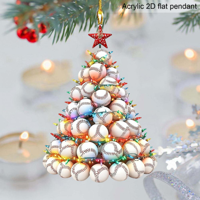 Christmas Tree Ornament Stacking Chicken/Coffee/Tennis Ball Christmas Ornament 2D Acrylic Hanging Decoration for Holiday Home Decor Christmas Tree Ornament Stacking Chicken/Coffee/Tennis Ball Christmas Ornament 2D Acrylic Hanging Decoration for Holiday Home Decor