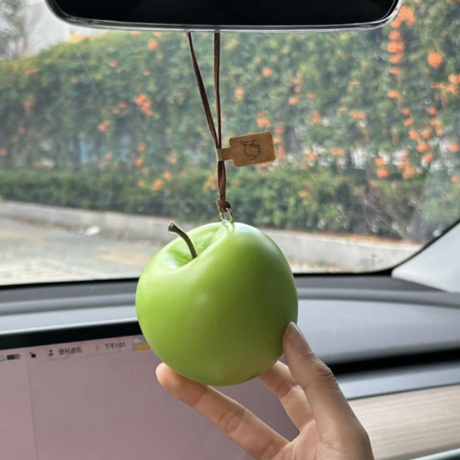 Fruit Car Pendants Artificial Foam Fruits Rear Mirror Car Charm Christmas Tree Hanging Ornaments for Auto Accessory Xmas Decor Fruit Car Pendants Artificial Foam Fruits Rear Mirror Car Charm Christmas Tree Hanging Ornaments for Auto Accessory Xmas Decor