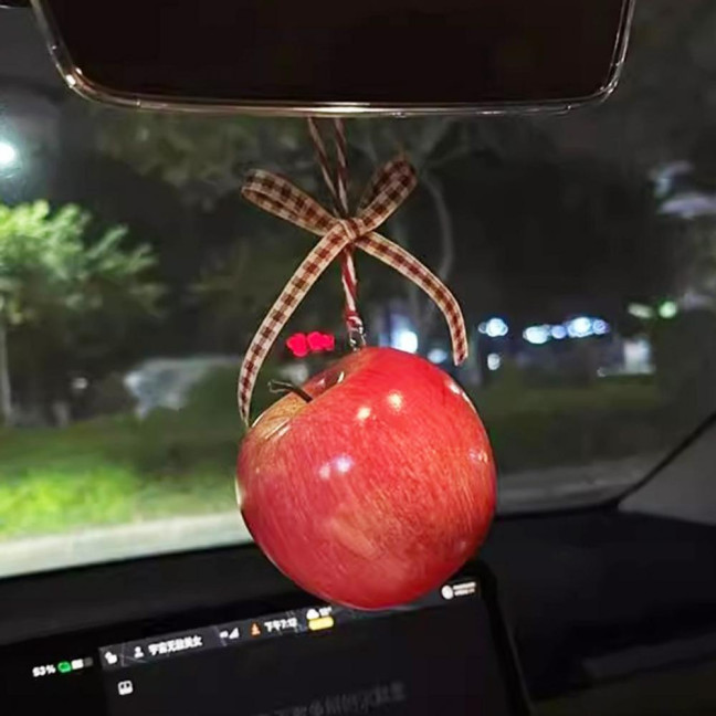 Fruit Car Pendants Artificial Foam Fruits Rear Mirror Car Charm Christmas Tree Hanging Ornaments for Auto Accessory Xmas Decor Fruit Car Pendants Artificial Foam Fruits Rear Mirror Car Charm Christmas Tree Hanging Ornaments for Auto Accessory Xmas Decor