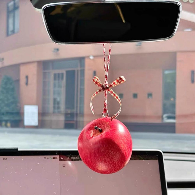 Fruit Car Pendants Artificial Foam Fruits Rear Mirror Car Charm Christmas Tree Hanging Ornaments for Auto Accessory Xmas Decor Fruit Car Pendants Artificial Foam Fruits Rear Mirror Car Charm Christmas Tree Hanging Ornaments for Auto Accessory Xmas Decor