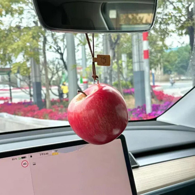 Fruit Car Pendants Artificial Foam Fruits Rear Mirror Car Charm Christmas Tree Hanging Ornaments for Auto Accessory Xmas Decor Fruit Car Pendants Artificial Foam Fruits Rear Mirror Car Charm Christmas Tree Hanging Ornaments for Auto Accessory Xmas Decor
