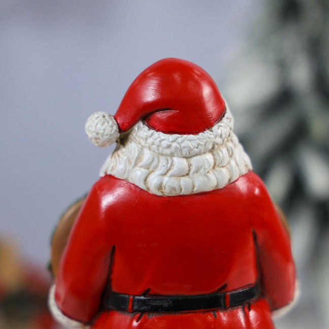 Merry Christmas Decoration Santa Claus Resin Statue for Holiday Home Display Festive Holding Sign Ornament for Shelf & Mantel Merry Christmas Decoration Santa Claus Resin Statue for Holiday Home Display Festive Holding Sign Ornament for Shelf & Mantel