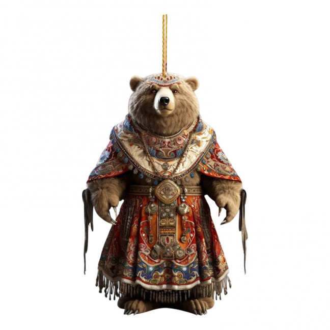 Polar Bear Christmas Ornament Cute Bear Xmas Tree Ornament 2D Acrylic Hanging Pendant for Car Interior Home Decor Polar Bear Christmas Ornament Cute Bear Xmas Tree Ornament 2D Acrylic Hanging Pendant for Car Interior Home Decor