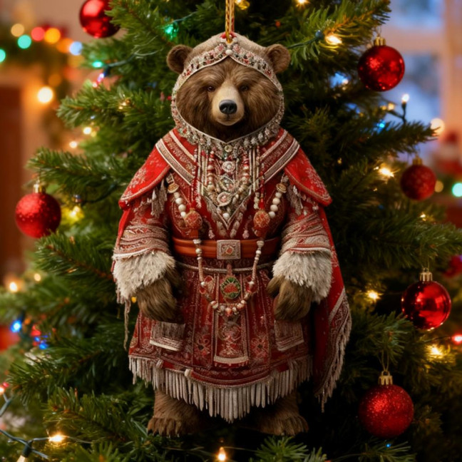 Polar Bear Christmas Ornament Cute Bear Xmas Tree Ornament 2D Acrylic Hanging Pendant for Car Interior Home Decor Polar Bear Christmas Ornament Cute Bear Xmas Tree Ornament 2D Acrylic Hanging Pendant for Car Interior Home Decor