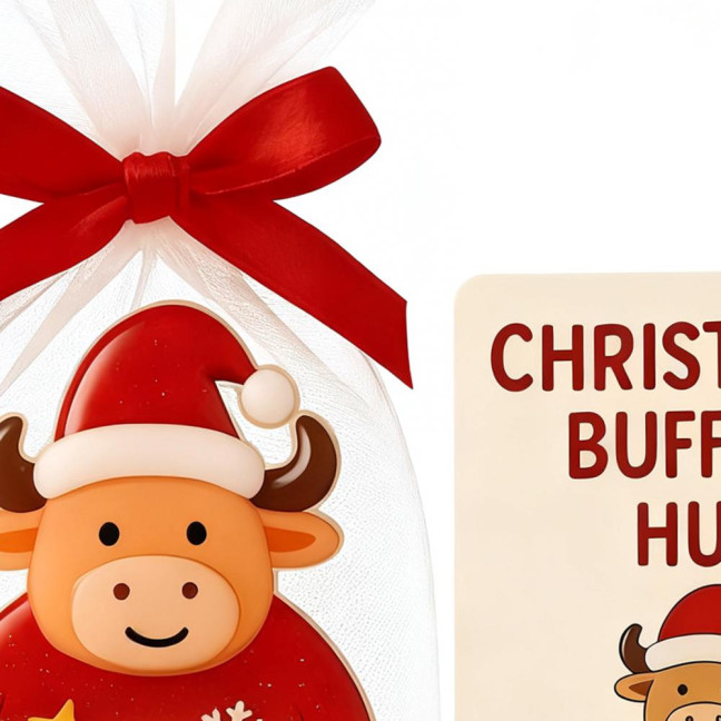 Christmas Pocket Hug Gift Mini Buffalo Pocket Hug Token with Heartwarming Cards Emotional Support Gifts for Friends Family Christmas Pocket Hug Gift Mini Buffalo Pocket Hug Token with Heartwarming Cards Emotional Support Gifts for Friends Family