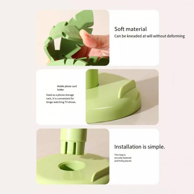 Tree Leaf Shape Placemat with Stand Waterproof Heat-Resistant Coasters Non-Slip Kitchen Mats Festive Table Art Decor