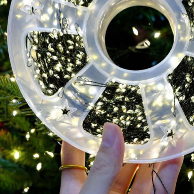 LED Copper Wire String Lights Waterproof 8 Modes String Light LED Beaded Fairy Christmas Light for Roof Wedding Party Outdoor Indoor Garden Tree Decor LED Copper Wire String Lights Waterproof 8 Modes String Light LED Beaded Fairy Christmas Light for Roof Wedding Party Outdoor Indoor Garden Tree Decor