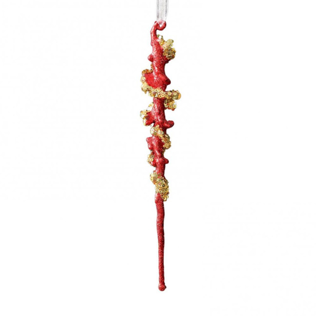 Glitter Sequined Christmas Ornament Red Snowflake/Butterfly/Star/Reindeer/Ballerina Hanging Decoration for Xmas Tree Doors Windows Walls Holiday Home Decor