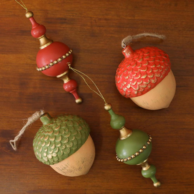 Christmas Ornament Rustic Wooden Acorn/Star Hanging Ornament Woodland Themed Holiday Decor for Tree Fireplace Farmhouse Decor Christmas Ornament Rustic Wooden Acorn/Star Hanging Ornament Woodland Themed Holiday Decor for Tree Fireplace Farmhouse Decor