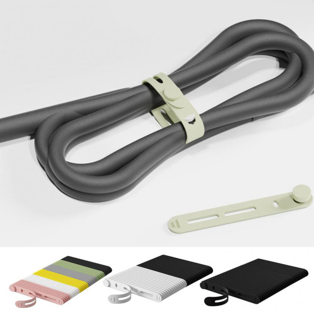 20Pcs Data Cable Ties Waterproof Elastic Clear Marking Cable Ties Lightweight Cord Organizers with Logo Patches Wire Processors 20Pcs Data Cable Ties Waterproof Elastic Clear Marking Cable Ties Lightweight Cord Organizers with Logo Patches Wire Processors