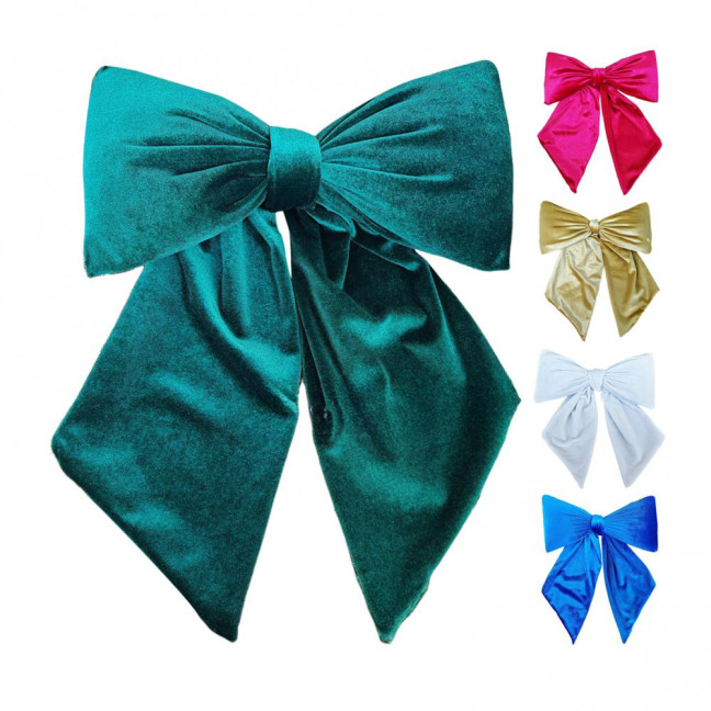 Velvet Bow Christmas Tree Decor Wedding Door Window Decoration Festive Home Accent for Holiday Celebrations Velvet Bow Christmas Tree Decor Wedding Door Window Decoration Festive Home Accent for Holiday Celebrations
