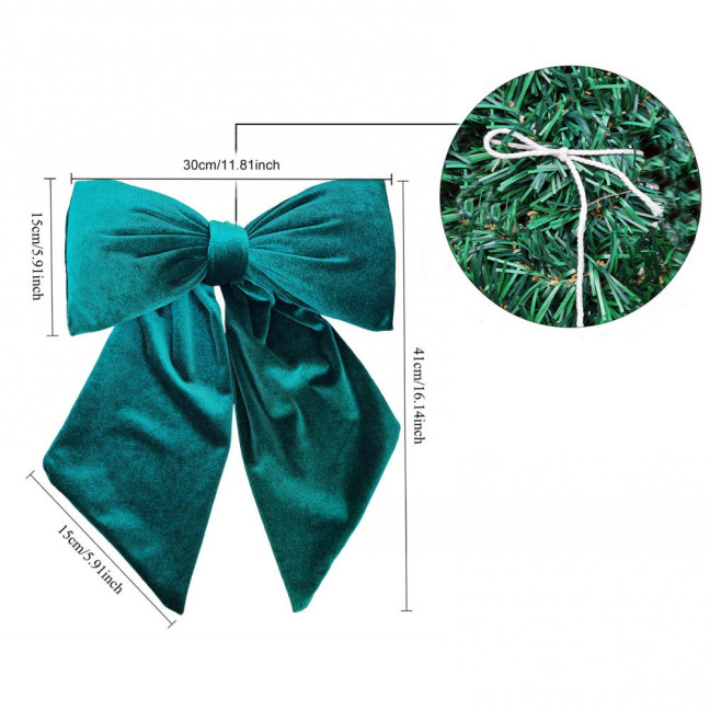 Velvet Bow Christmas Tree Decor Wedding Door Window Decoration Festive Home Accent for Holiday Celebrations Velvet Bow Christmas Tree Decor Wedding Door Window Decoration Festive Home Accent for Holiday Celebrations