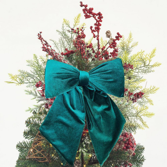 Velvet Bow Christmas Tree Decor Wedding Door Window Decoration Festive Home Accent for Holiday Celebrations Velvet Bow Christmas Tree Decor Wedding Door Window Decoration Festive Home Accent for Holiday Celebrations
