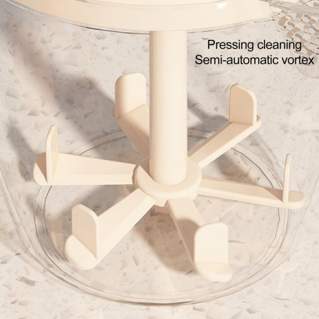 Egg Whisk Cup Manual Hand-Pressed Drinks Mug Pre-Meal Preparation Portable Leftovers Egg Mixer Cup Pre-meal Preparation Tool