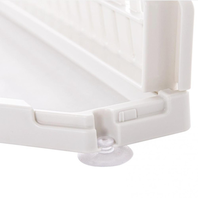 Triangle Corner Sink Caddy Dish Drying Rack Over The Sink Roll Up Dish Drainer Mat with Suction Cups Kitchen Organizer 
