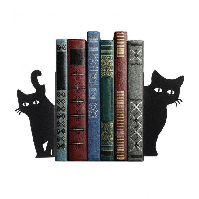 Metal Animal Bookends Black Cat/Reindeer/Dragon Book Ends for Home Office Bookshelf Desk Decor Cute Book Stopper Gifts for Women Metal Animal Bookends Black Cat/Reindeer/Dragon Book Ends for Home Office Bookshelf Desk Decor Cute Book Stopper Gifts for Women