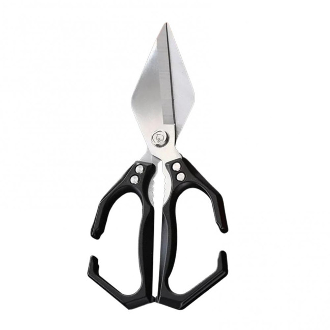 Kitchen Scissors Stainless Steel Blades Multifunctional Shears Heavy Duty Cooking Scissors with Ergonomic Grip