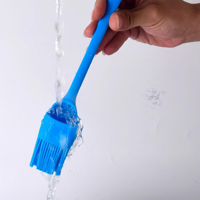 6Pcs Silicone Oil Brush Set Heat Resistant Basting Brushes for Cooking Baking Grilling BPA-Free Oil Applicator Pastry Brush for Sauce Marinade Meat Glazing BBQ 