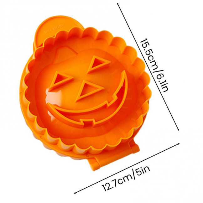 Apples Pie Mold Plastic Pastry Cutters for Mini Hand Pies Fall-Themed Dough Presser Pocket Pie Molds for Homemade Baking And Gifts