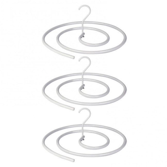 1/2/3Pcs Stainless Steel Spiral Drying Rack Laundry Quilts Blankets Space-Saving Metal Hanger Indoor Outdoor Clothes Stand