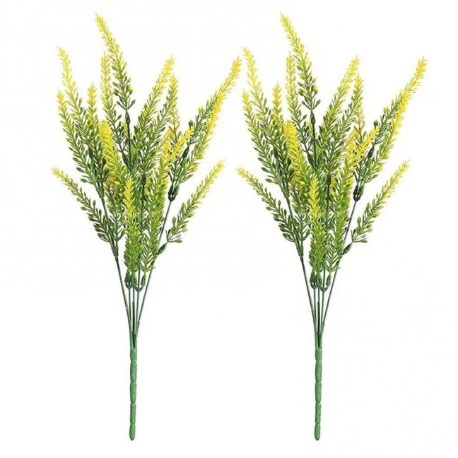 2Pcs Simulated Flowers High Simulation Bright Layered Bouquet No Withering Fading Fake Flower Home Office Decor 2Pcs Simulated Flowers High Simulation Bright Layered Bouquet No Withering Fading Fake Flower Home Office Decor