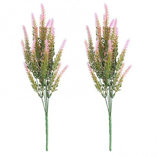 2Pcs Simulated Flowers High Simulation Bright Layered Bouquet No Withering Fading Fake Flower Home Office Decor 2Pcs Simulated Flowers High Simulation Bright Layered Bouquet No Withering Fading Fake Flower Home Office Decor