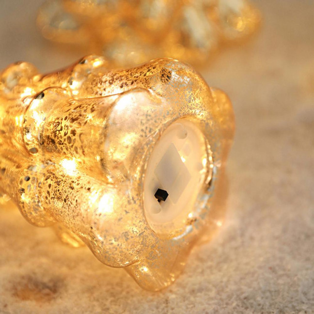 Glitter Christmas Tree Table Lamp LED Light-Up Decoration with Star Topper Festive Centerpiece for Home & Office Decor 