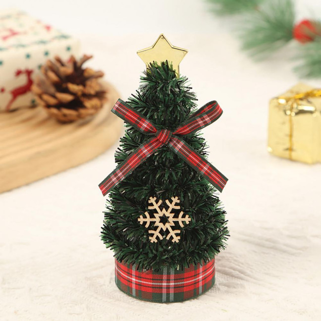 5 Inch Mini Christmas Tree Artificial Tabletop Christmas Tree Decorations with Star Tree Topper for Winter Fireplace Mantel Decor 5 Inch Mini Christmas Tree Artificial Tabletop Christmas Tree Decorations with Star Tree Topper for Winter Fireplace Mantel Decor