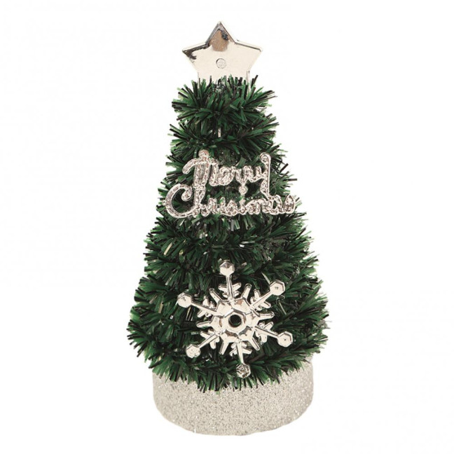 5 Inch Mini Christmas Tree Artificial Tabletop Christmas Tree Decorations with Star Tree Topper for Winter Fireplace Mantel Decor 5 Inch Mini Christmas Tree Artificial Tabletop Christmas Tree Decorations with Star Tree Topper for Winter Fireplace Mantel Decor