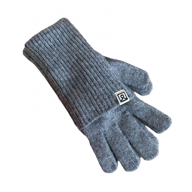 Women Convertible Winter Gloves Warm Touchscreen Gloves 2-in-1 Knitted Stretchy Texting Gloves for Daily Outings Driving 