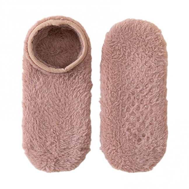 Winter Floor Socks Men Women Warm Plush Home Slipper Socks with Grips Low Cut Anti-Slip Ankle Socks for Indoor Living Room Bedroom 