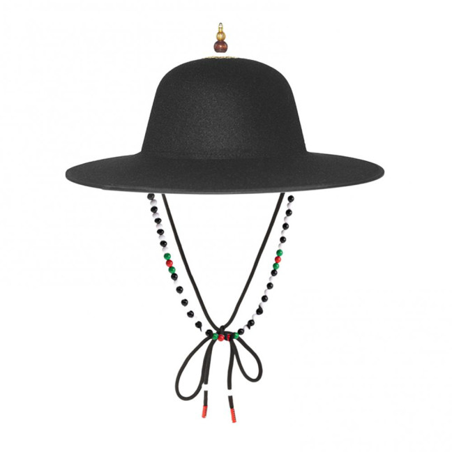 Black Sun Hat Traditional Flying Fish Costume Hat Wide Brim UV Protection Fishing Idol Cosplay Cap Headwear Black Sun Hat Traditional Flying Fish Costume Hat Wide Brim UV Protection Fishing Idol Cosplay Cap Headwear