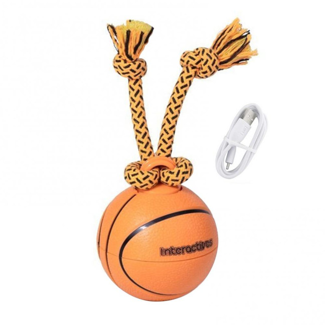 Electric Dog Toy Ball Interactive Spinning Ball with 3 Mode Settings Dogs Self-Play Basketball Football Chasing Toy for Indoor Outdoor Entertainment Electric Dog Toy Ball Interactive Spinning Ball with 3 Mode Settings Dogs Self-Play Basketball Football Chasing Toy for Indoor Outdoor Entertainment