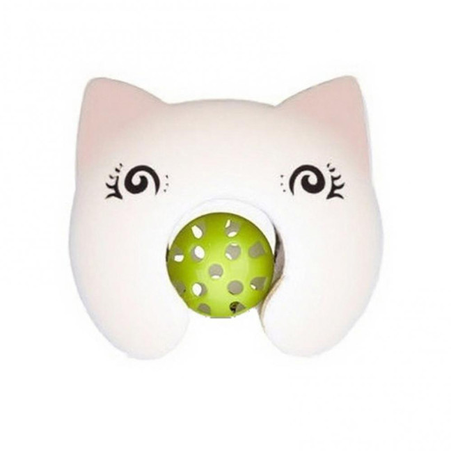 Cats Accordion Scratch Toy Foldable Interactive Cat Scratch Board with Bell Ball Portable Changeable Cat Scratcher for Indoor Cat Exercise Anxiety Relief 