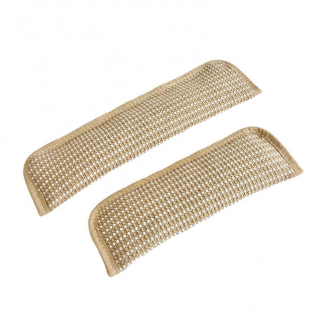 Cat Scratch Mat Cat Toy Sisal Scratcher Pillow Stuffed with Catnip Safe Nail File for Indoor Cats Kitten Training Entertainment Health