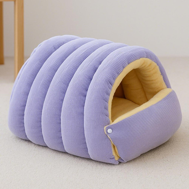 Pet House Bed Non-Slip Base Removable Washable Cover Cave Design Washable Cat Bed with Zipper Indoor Outdoor Portable Nest Pet House Bed Non-Slip Base Removable Washable Cover Cave Design Washable Cat Bed with Zipper Indoor Outdoor Portable Nest