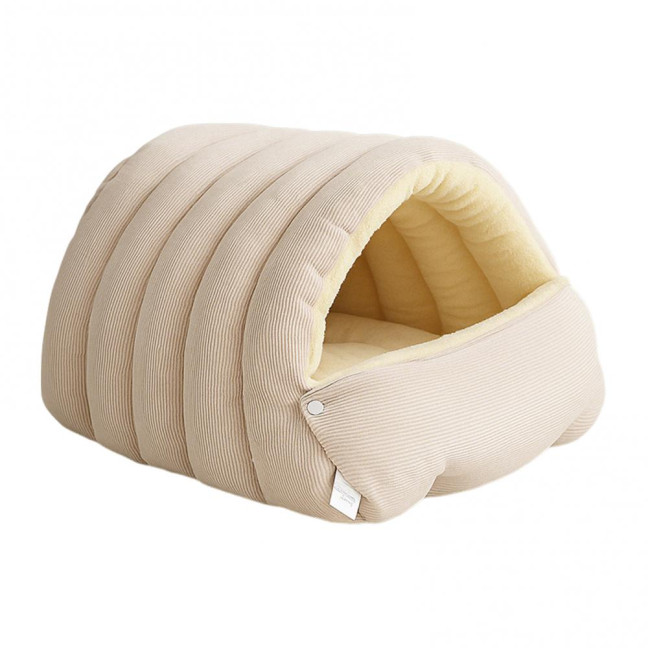 Pet House Bed Non-Slip Base Removable Washable Cover Cave Design Washable Cat Bed with Zipper Indoor Outdoor Portable Nest Pet House Bed Non-Slip Base Removable Washable Cover Cave Design Washable Cat Bed with Zipper Indoor Outdoor Portable Nest