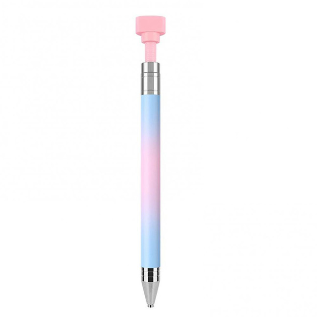 Rhinestone Picker Refillable Wax Pen DIY Nail Art Rhinestone Painting Decoration Dotting Wax Pen Rotatable Rhinestone Pick-up Tools with Refill 