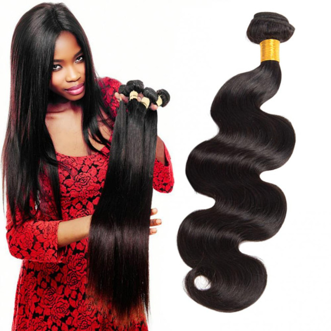 16/18/20/22/24 Inches Women Body Wave Bundles Natural Looking High Temperature Fiber Black Long Wavy Hair Bundles Synthetic Hair Extension 