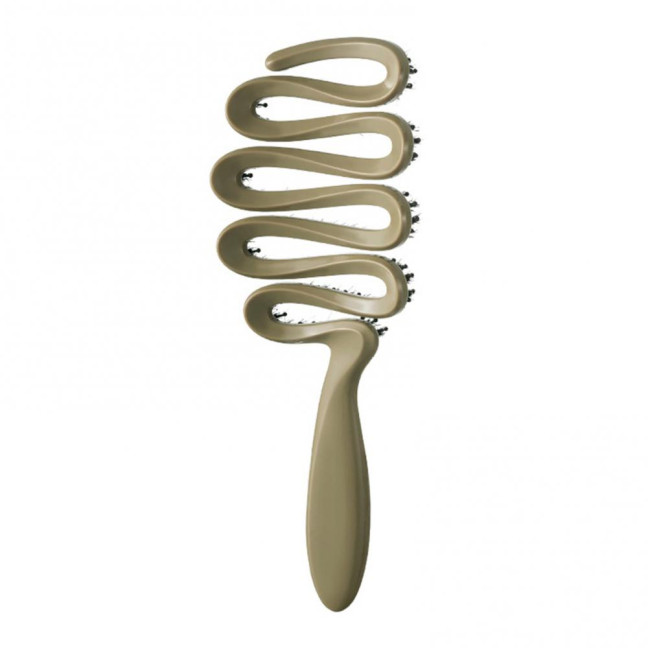 Boar Bristle Hair Brush Portable Anti-static Vented Hair Paddle Brush Women Scalp Massage Hair Voluming Styling Detangling Comb 