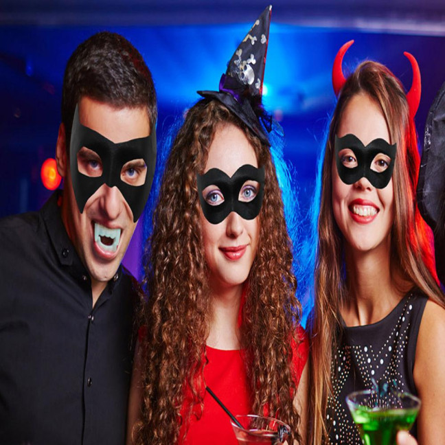 2 Pcs Party Masque Black DIY Retro Party Masque Breathable Half Face Masque Mardi Gras Face Masque for Adult Men Women Halloween Cosplay 2 Pcs Party Masque Black DIY Retro Party Masque Breathable Half Face Masque Mardi Gras Face Masque for Adult Men Women Halloween Cosplay
