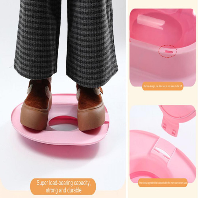 Cat Toilet Trainer Kit Universal Urinal Seat Potty Cat Toilet Training System Reusable Cat Toilet Training Seat Tool for Pet Cleaning Cat Toilet Trainer Kit Universal Urinal Seat Potty Cat Toilet Training System Reusable Cat Toilet Training Seat Tool for Pet Cleaning