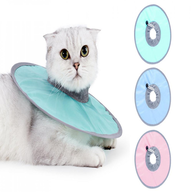 Soft Cat Cone Collar Adjustable Recovery Cone for Small Large Cats After Surgery to Stop Licking And Scratch Waterproof Protective E Collar for Wound Care Soft Cat Cone Collar Adjustable Recovery Cone for Small Large Cats After Surgery to Stop Licking And Scratch Waterproof Protective E Collar for Wound Care