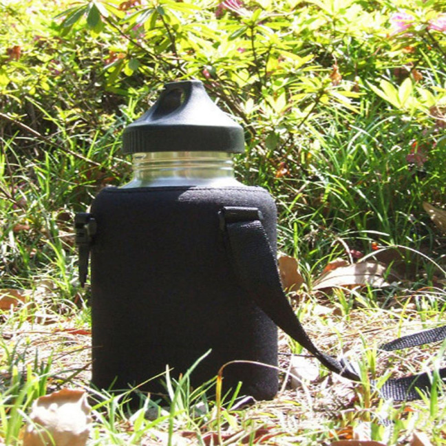 2L/2000ml Travel Stainless Steel Tea Water Bottle Carrier Insulated Bag Holder