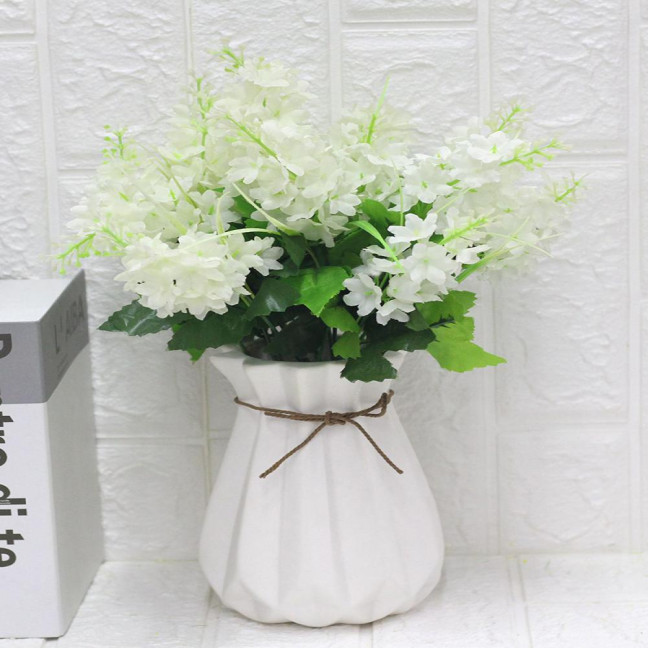 Realistic Artificial Flower Vivid Decorative Non-fading No Withering Aesthetic Floral Arrangement Fake Hyacinth Wedding Decor
